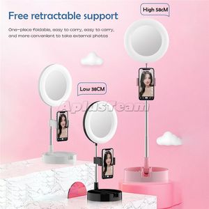 G3 Selfie Ring Light Photography Led Rim Of Lamp With Mobile Holder Support Tripod Stand Ringlight For Live Video Streaming New