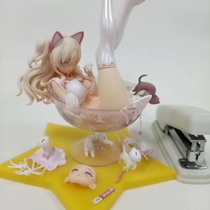 İç çamaşırı zambak şarap anime figür seksi kedi kız yetişkin 1/6 ölçekli pvc eylem oyuncak japon koleksiyon model bebek