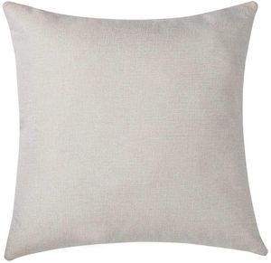 Sublimação em branco Burlap Plain Burlap Caso 18x18 polegadas Branco Algodão Coxim Almofada Capa DIY Home Sofá Lance Fronha