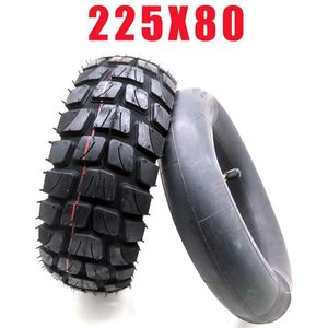 255x80 Tire Inner And Outer Tyre For Electric Scooter Zero 10x Dualtron KuGoo M4 Upgrade 10 Inch 10x3.0 80/65-6 Off Road Motorcycle Wheels &