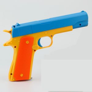 M1911 игрушечные пистолеты для мальчиков с мягкой пулью ручной выстрел цвет пистолет снайпер пластиковый бластер модель рождения подарок
