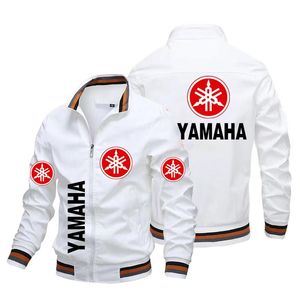 Erkek Ceketler Yamaha Motosiklet Ceket 2022 Motosiklet Sürme Suit Yarış Bombacı Beyzbol Üniformaları Moda Erkek Giyim