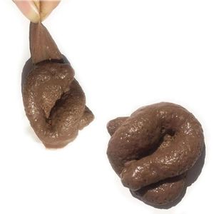 Realistic Shit Gift Funny Toys Fake Poop Piece of Prank Antistress Gadget Squish Joke Tricky Toy Turd Mischief ST1037