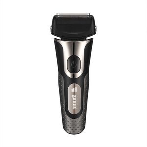 Turbo professional electric shaver rechargeable beard electric razor for men face shaving machine male foil cleaning shaver body P0817