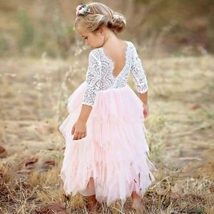 Kızlar için Peri Prenses Elbiseler Deniz Fotoğraf Kostüm Balo Balo Bebek Kek Smash Elbise Tatil Yaz Kız 3 8 T Vestidos Q0716