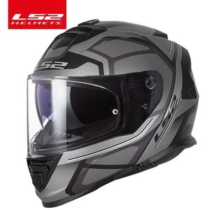 Мотоциклетные шлемы FF800 Full Face Helmet LS2 Storm Kaciga Casco Moto Capacete с противотуманной системой оригинальной