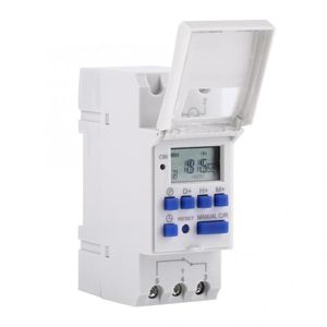 Timers 1Pcs AHC15A LCD Display Weekly Programmable Electronic Relay Time Switch AC 220V 3000W 16on/16off Timer