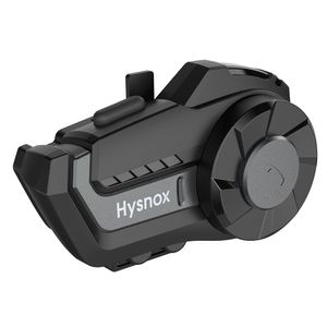 Motosiklet Bluetooth Interkom Kulaklık HYSNOX HY-01S 1000 M 2 Biniciler Grup Spor Kask Kulaklık İnterkom İletişim Sistemleri Seti IP65 Su Geçirmez