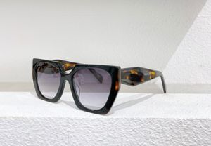 Çokgen şekli Cateye Güneş Gözlüğü Siyah Havana Gri Degrade Lensler Kadın Moda Güneş Gözlükleri Occhiali da Sole UV400 Kutusu Koruma