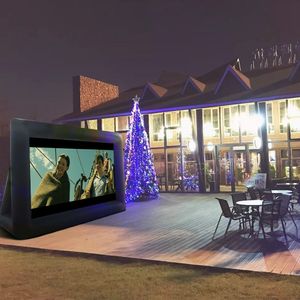 Гигантский надувный надувной фильм на открытом воздухе для продажи экраны для домашнего проектора на открытом воздухе по заводской цене