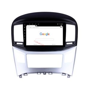 10.1 inç araba DVD kafa ünitesi oyuncusu Android Otomatik Parçalar Hyundai Starex H-1 Wagon 2016-2017 WIFI GPS Navigasyon