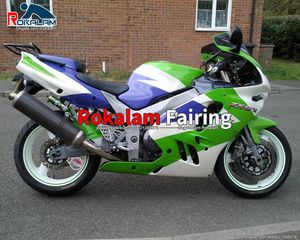Kawasaki Özel Moto Bisiklet Üstyapı için Aireler Parçaları ZX 9R ZX-9R 94 95 96 97 Fairing Kiti ZX9R 1994 1995 1996 1997 Motosiklet Kurayları