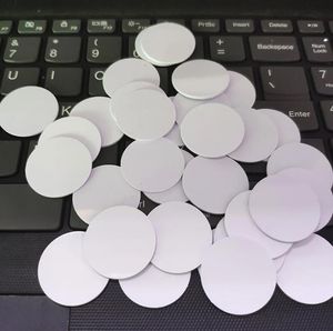 1000pcs Stock NFC 215 Coin Card 13.56MHz NFC215 Label RFID Tag Labels For TagMo Forum Type2 All Android Phone Payment System