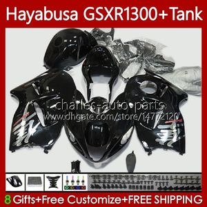 Suzuki Hayabusa GSXR-1300 GSXR 1300 CC GSX-R1300 1996 2007 Bodys Parlak Siyah 74No.306 GSXR1300 1300CC 96 97 98 99 00 01 GSX R1300 02 03 04 05 06 07 PERAVER