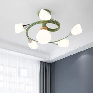 Nordic Deckenleuchte NordicShade Design Fancy Lights Hochwertige Eisenkunst Glassel Dinging Room Home Dekorieren Magicbean Lampen