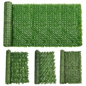 100x300cm grama verde grama artificial plantas de jardim ornamento plástico gramado de parede tapete balcão cana cerca para casa deco