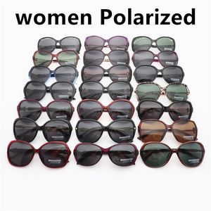 Большая рама Женщины Солнцезащитные очки Леди Бич Туристические Поляризованные Солнцезащитные Очки Новый Модный UV400 Откие Опция Оптовая Оптовая Оптовая DHL бесплатно