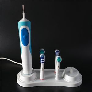 Electric Toothbrush Holder Bracket Bathroom Stander Base Support Tooth Brush Heads With Charger Hole 211222