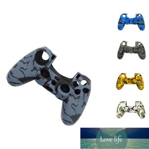 Yedek PS4 Kablosuz Kontrol Case Kamuflaj Baskı Yumuşak Silikon Jel Cilt Koruyucu Kauçuk Kapak Fabrika Fiyat Uzman Tasarım Kalite Son Stil