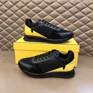 2022 Erkekler canavar Rahat ayakkabılar Yeni moda beyefendi lüks gelişmiş manuel eğlence spor ayakkabı tasarımcısı Outdoor Net kumaş spor ayakkabıları Siyah beyaz