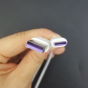 1M 5A Super Charge Cable для Huawei Samsung Moto LG Type C USB 3.1 Тип-C Быстрая зарядная кабель