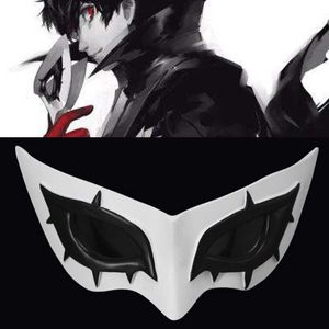 Persona 5 Kahraman Arsene Joker Maskesi Cosplay Abs Göz Yaması Kurusu Akatsuki Prop rolü Cadılar Bayramı Aksesuar H09103045