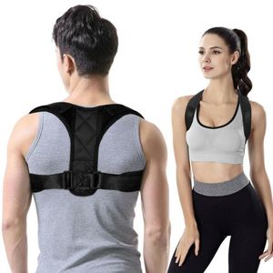 Kadın şekillendiricileri Ayarlanabilir Geri Duruş Düzeltici Klavikula Omurga Lomber Düzeltme Vücut Şakacı Shapewear