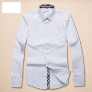 Tasarımcı Erkekler Elbise Gömlek Polos Ticari Moda Rahat Gömlek Mens Shirtspring Slimshirt Marka Menwear 4 Renkler S-XXXL