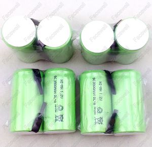 8 шт. Bateria 3500MAH Sub C 1.2V Аккумуляторная батарея Ni-MH 10C Скорость разряда 9,6 В Subc SC 1.2V NIMH для игрушек для силовых инструментов