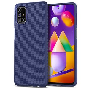 Простой подходит для Samsung Galaxy M31s мобильный телефон мода мода мобильный телефон защитная крышка матовая задняя крышка типа анти падение мягкий TPU