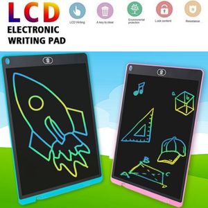 Yaratıcı Yazma Çizim Tablet 12 inç Not Defteri Renkli LCD Grafik El Yazısı Kurulu Eğitim İş Fabrika Satıcı