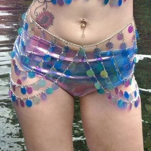 Novas lantejoulas Cintura Chains Barriga Dança Verão Beach Body Cintos Corpo Acessórios Jóias Para As Mulheres Menina Body Jóias