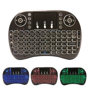 Remote Controls Mini Wireless Keyboard Touchpad Mouse Backlight 2.4G Universal Remote Controller for Smart TV Box PC XBJK2112