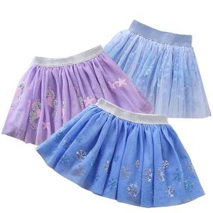 Baby Girl Clothes Embroidery Ball Gown Pettiskirt Birthday Party Kawaii Skirts Christmas Tutu Kids Princess Girls Skirt 210417