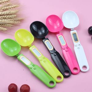 Digital Spoon Weighing Scale 500g 0.1g Portable LCD Display Electronic Weight Measuring Spoons Mini Food Scales Balance Baking Baby Foods Weighing ZL0587