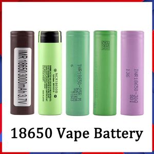 Toptan 18650 Pil HG2 30Q VTC6 3000mAH NCR 3400mAH 25R 2500 MAH E CIG Mod Şarj Edilebilir Li-Ion Hücre