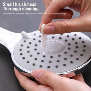 10 Pcs Shower Nozzle Toilet Supplies Cleaning Brush - Anti-Clogging Pore Gap Multifunctional Mini Crevice Small Hole Brush