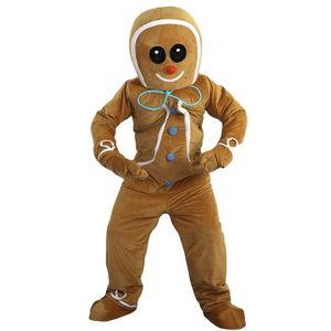 Performance Gingerbread Costumes Costumes Halloween Fancy Party платье Мультфильм персонаж Карнавал Xmas Paster Реклама на день рождения вечеринка