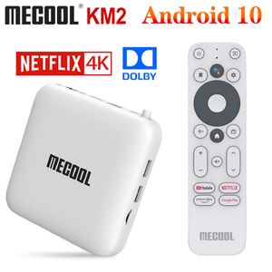 Mecool KM2 Netflix 4K TV Box Android 10 ATV Google Certified 2GB8GB DDR4 Dolby WiFi Prime Video Box Set TopBox