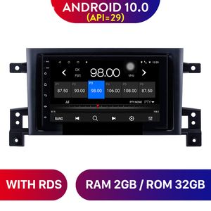 Araba DVD Oynatıcı Radyo 7 inç Android 10.0 Suzuki Grand Vitara 3 32g GPS Navigasyon 3 2005-2015 Multimedya Video 2 Din
