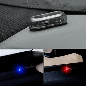 LED Uyarı Işığı Araba Güneş Flaş Strobe Alarm Işıkları için Tüm Otomatik Anti-Hırsızlık Yanıklatma Simülasyon Lambası 5 V USB Şarj Bağlantı Noktası