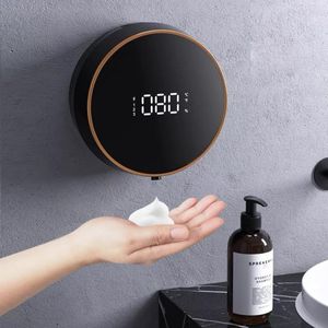 Жидковидное мыло Dispenser 2022 Smart Inductuction настенные настенные 300 мл USB PRECILEL EL ванная комната для ванной мытье мобильного телефона 2 цвета