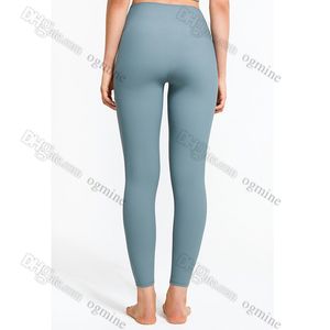 2022 Yeni kaburga Cilt Dostu Yoga Kıyafet Pantolon Sonbahar Kış Giyim Pantolonları Yüksek Bel Kalça Kalça Fitness Pantolonları Kadınlar İçin Elastik Sıkı Tozluk Lu DS-31