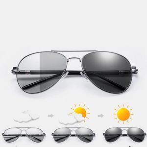 Photochromic Day and Night Driving Sunglasses with Polarized Lens For Riding Outdoor