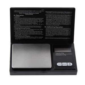 Digital Pocket Scale Gold Jewelry Mini Stainless Steel Electronic Gram Balance Weight Scale Portable Pocket Scale