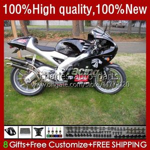 OEM Body For Aprilia RS-250 RS RSV 250 RS250 RR 1995-1997 Stock black Bodywork 24No.173 RSV250R RSV-250 RS250R 95 96 97 RSV250RR RS250RR RSV250 1995 1996 1997 Fairing