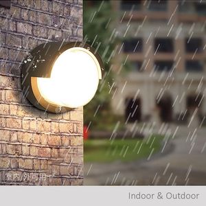 Outdoor Wall Lamps IP65 Waterproof Indoor Led Lamp Modern Aluminum Surface Mounted Cube Garden Porch Light