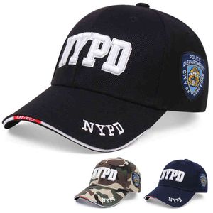 Ricamo NYPD Uomo Army Tattico Snapback SWAT Cappello da baseball Bone Trucker Gorras Cappellini casual unisex regolabili