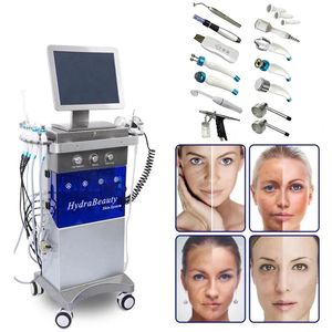 14 in 1 Hydra Mikrodermabrazyon Makinesi Serum Cilt Gençleştirme Hidro Dermabrazyon Yüz Temizleme Tedavisi Elmas Makinesi