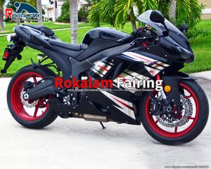 Conjunto de feiras personalizadas para Kawasaki Ninja ZX6R ZX 6R 2007 2008 ZX-6R 07 08 Fairings de motocicleta (moldagem por injeção)